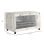 Homcom Mini Horno Eléctrico 9l 50w Con Temperatura Ajustable Temporizador Crema