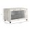 Horno de Sobremesa Homcom Mini 9L 750W Temperatura y Temporizador Ajustables Crema