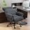 Homcom Silla De Escritorio Con Reposapiés Respaldo Reclinable Y Alto Gris Oscuro