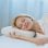 Homcom Almohada Viscoelástica De Espuma Viscoelástica Con Diseño Ergonómico