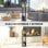 Outsunny Juego De Utensilios Para Chimenea De 5 Piezas 20x20x71 Cm Dorado