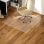Homcom Alfombrilla Protectora Para Suelos 120x120 Cm Para Oficinas Transparente