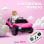 Aiyaplay Coche Eléctrico Para Niños De +3 Años Volkswagen E-buggy Rosa