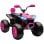 Aiyaplay Quad Eléctrico Para Niños De 3-8 Años 24v Con 2 Motores Rosa