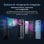Smartphone Blackview COLOR 6 8GB 128GB 6.67" 90Hz 5000mAh Dual SIM Android 15 Negro
