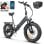 Elektrofahrrad SAMEBIKE LOTDM200-II 750W Klappbar 48V 13Ah 20x4" Fatbike Shimano 7-Gang NFC-Farbdisplay
