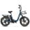 Bicicleta eléctrica SAMEBIKE C05 Pro 500 W 36V 13Ah Plegable Suspensión Doble 20x4"