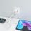 Cargador GaN AISENS A110-0952 30W 1xUSB-C PD3.0 QC4.0 1xUSB-A QC3.0 Blanco