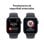 Apple Watch SE 3 GPS Bluetooth 44mm Retina OLED Preto S/M Resistente à Água 50 m