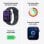 Apple Watch SE 3 GPS + Cellular 40 mm Alluminio Midnight con cinturino Midnight Sport S/M