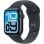 Apple Watch SE 3 GPS + Cellular 44 mm Aluminium Minuit avec Bracelet Sport Minuit M/L