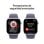Apple Watch Series 11 GPS 42mm Caja de Aluminio Plata con Correa Deportiva Niebla Lila M/L