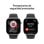 Apple Watch Series 11 GPS 46mm Caja de Aluminio Gris Espacial con Correa Deportiva Negra M/L Reacondicionado