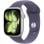 Apple Watch Series 11 GPS NFC 46mm Retina OLED Prata Correa Púrpura S/M IP6X SpO2 Pulsómetro