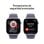 Apple Watch Series 11 GPS 46mm Caja de Aluminio Plata con Correa Deportiva Niebla Lila M/L