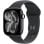 Apple Watch Series 11 GPS + Cellular 42 mm Cassa in alluminio nero con cinturino Sport nero S/M