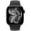 Apple Watch Series 11 GPS + Cellular 42 mm Cassa in alluminio nero con cinturino Sport nero S/M