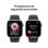 Apple Watch Series 11 GPS + Cellular 42mm Caja Aluminio Gris Espacial con Correa Deportiva Negra S/M