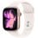 Apple Watch Series 11 GPS + Cellular 42 mm, boîtier en aluminium or rose et bracelet sport rose poudré, tailles S/M