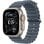 Apple Watch Ultra 3 GPS + Cellular 49mm OLED Titanio Naturale Correa Ocean Blu Grande Resistenza Acqua 10ATM IP6X SpO2