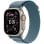 Apple Watch Ultra 3 GPS Cellular 49mm Retina OLED Titane Bleu M Étanche IP6X SpO2 Pulsomètre
