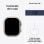 Apple Watch Ultra 3 GPS + Cellular 49 mm, bracelet Trail en titane naturel, bleu/bleu brillant, taille S/M