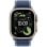 Apple Watch Ultra 3 GPS + Cellular 49 mm Boucle en titane naturel Bleu Trail/Bleu brillant M/L