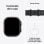 Apple Watch Ultra 3 GPS + Cellular 49 mm con cassa in titanio nero e cinturino nero oceano