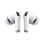 Auriculares Apple AirPods Pro 3 inalámbricos Bluetooth com Cancelamento Ativo de Ruído USB-C Branco