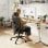 Silla ergonómica Sense7 Noxo respaldo de malla, reposabrazos abatibles y 150 kg carga
