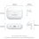 Auriculares Vention inalámbricos Bluetooth 5.4 blancos con estuche de carga e IPX4