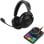 HyperX Cloud Alpha 2 Auriculares Gaming Inalámbricos con Base RGB y 250 h de Batería PC Negro