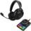 Auriculaires HyperX Cloud Alpha 2 Sans fil Bluetooth/2,4 GHz Gaming, Annulation de Bruit, Base RGB, Noir