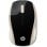 Rato HP 200 sem fios 1000 DPI ambidestro preto dourado pilhas AAA