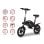 Bicicletta elettrica URBANGLIDE BIKE 140S 250W 14" Pieghevole App Bluetooth LED