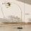 Homcom Lámpara De Pie Arco Altura Ajustable 110-115x35x170-180 Cm Dorado Y Negro