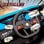 Aiyaplay Coche Eléctrico Para Niños 12v Con 2 Motores Control Remoto Azul