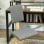 Homcom Silla Ergonómica De Rodillas Con Respaldo Marco De Madera Gris