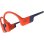 Auricolari Shokz OpenSwim Pro wireless Bluetooth 5.4 resistenti all'acqua rossi
