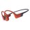 Auricolari Shokz OpenSwim Pro wireless Bluetooth 5.4 resistenti all'acqua rossi