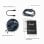Casque Marshall sans fil Bluetooth 5.3 avec microphone supra-aural bleu pliable