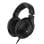 Auriculares Sennheiser con cable, circumaurales, color negro, sin cancelación de ruido