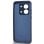 Capa de silicone azul escuro para Xiaomi Redmi 15C proteção resistente para câmara