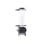 Refrigeración Líquida Alphacool Eisbecher D5 VPP755 Depósito 324mm 4 Pin PWM 0,36L Negro