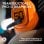 Kopfhörer Logitech G Astro A50 X LIGHTSPEED kabellos RF Gaming PLAYSYNC PRO-G GRAPHENE Schwarz Orange