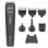 Afeitadora Taurus Hipnos Complet, Foil Shaver, AC/Batería, Negro, 6 Cabezales, Acero Inoxidable, Uso en Seco o Mojado