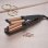 Arricciacapelli BaByliss Deep Waves W2447E, Ceramica di Tormalina, 160-200°C, 3 Temperature, Cavo 2,5 m, Nero Arancione
