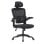Home Heavenly Aron Cadeira de Escritório Ergonómica com Encosto 3D, Reforço Lombar e Braços Rebatíveis