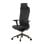 Chaise de bureau ergonomique Actiu Tnk Flex Soul Metal, soutien lombaire, accoudoirs 3D, certification 24h, tissu noir M