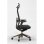 Chaise de bureau ergonomique Actiu Tnk Flex Soul Metal, soutien lombaire, accoudoirs 3D, certification 24h, tissu noir M